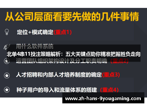 北单4串11投注策略解析：五大关键点助你精准把握胜负走向