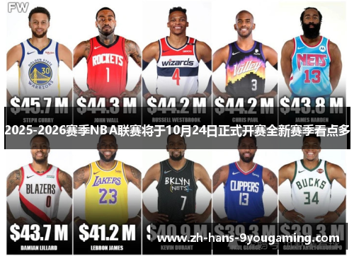 2025-2026赛季NBA联赛将于10月24日正式开赛全新赛季看点多 2025-2026赛季NBA联赛将于10月24日正式开赛全新赛季看点多